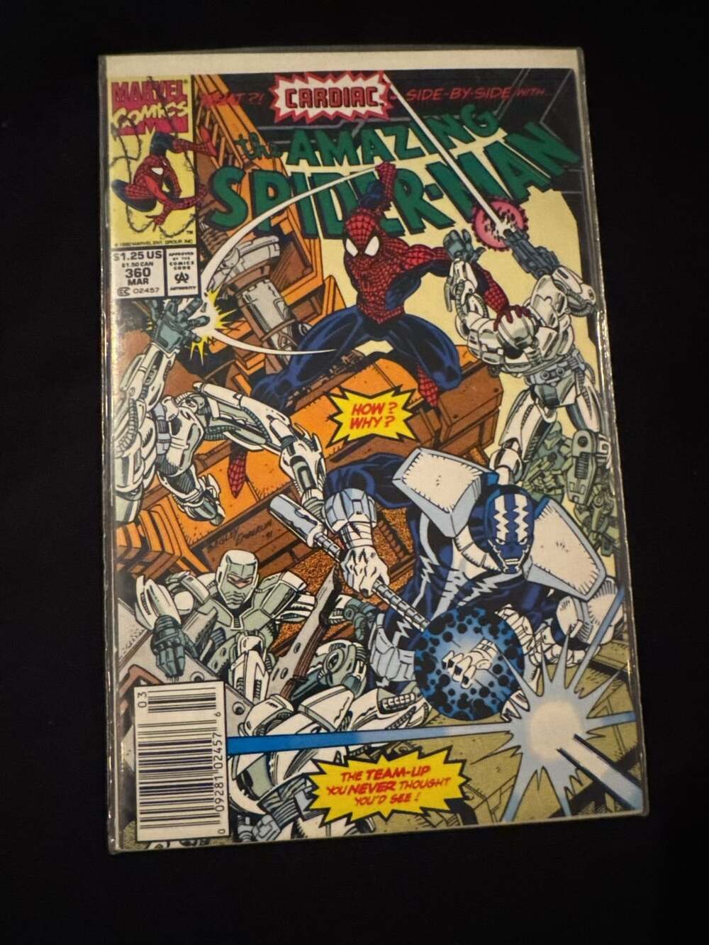The Amazing Spider-Man #360 Marvel 1992 1st Cameo Appearance of Carnage